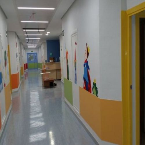 REFORMA 8ª PLANTA PEDIATRIA EN HOSPITAL CLINICO DE VALLADOLID