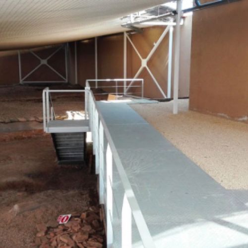 Construcción de museo en Camarzana de Tera